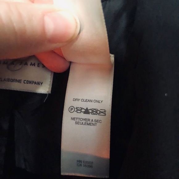 Emma James (Liz Claiborne) sz 18 black blazer - Picture 3 of 7